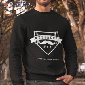 tiny turnip mustache may shirt sweatshirt