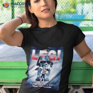 tom brady lfg home opener 2023 thank you tom game shirt tshirt 1