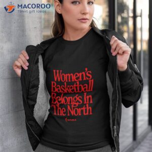 toronto wnba womens basketball belongs in the north shirt tshirt 3