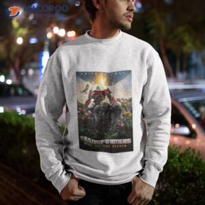 transformers rise of the beasts poster 2023 shirt sweatshirt