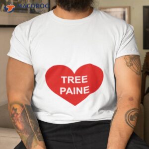 tree paine heart shirt tshirt