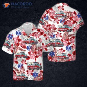 Tropical Ambulance Hawaiian Shirt