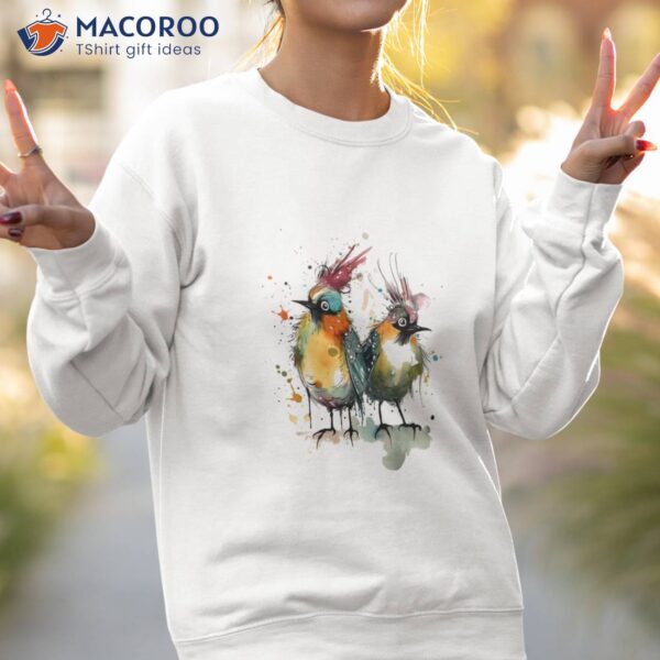 Tropical Birds T-Shirt, Gift Ideas For Single Moms