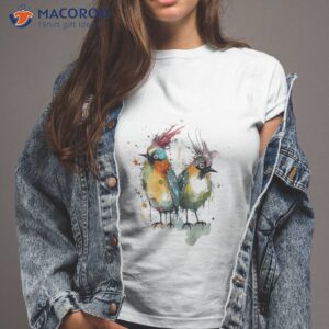 tropical birds t shirt gift ideas for single moms tshirt 2