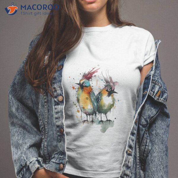 Tropical Birds T-Shirt, Gift Ideas For Single Moms