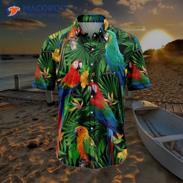 Tropical Parrot Hawaiian Shirt