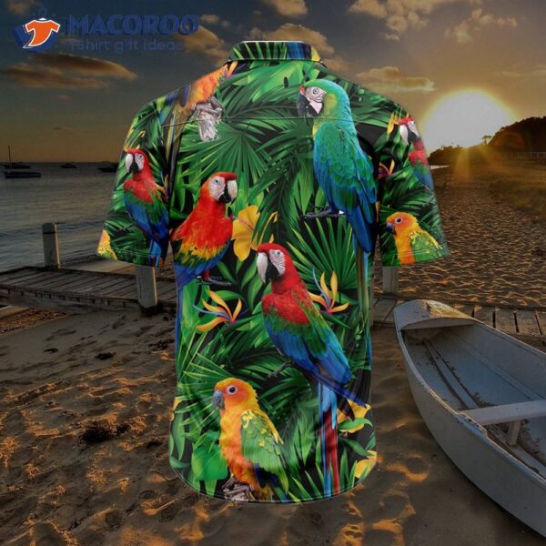 Tropical Parrot Hawaiian Shirt