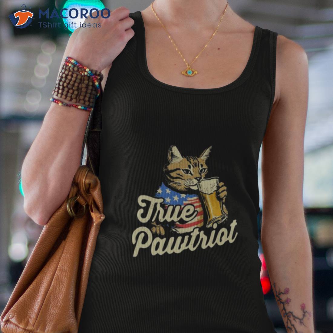 True Pawtriot Cat Beer Usa Flag Shirt True Pawtriot Cat Beer Usa Flag Shirt