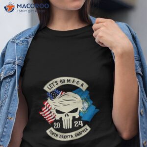 trump skull lets go maga 2023 south dakota chapter shirt tshirt