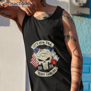 trump skull lets go maga 2023 texas chapter shirt tank top 1