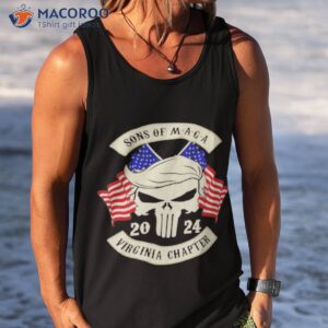 trump sons of maga virginia chapter 2024 shirt tank top