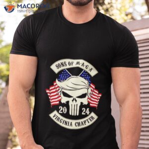 trump sons of maga virginia chapter 2024 t shirt tshirt