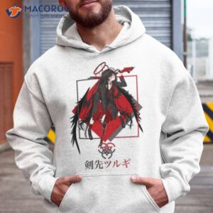 tsurugi blue archive anime game shirt hoodie