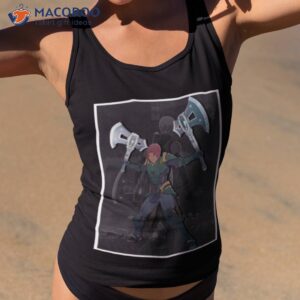 Twin Striker Character Blue Protocol Shirt