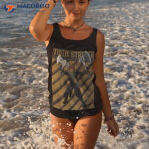 twin striker graphic anime shirt tank top