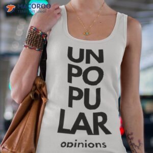 typographic design unpopular opinions shirt tank top 4