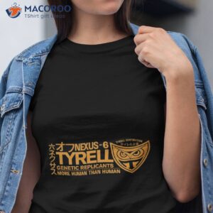 Tyrell – Nexus 6 Orange Unisex T-Shirt