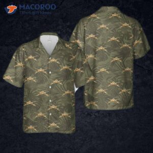 U.s. Army Armor Officer Branch Insignia Hawaiian Shirt