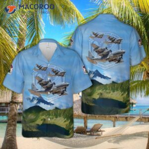 U.s. Central Command Joint Personnel Recovery Center And Hc-130j Hawaiian Shirt