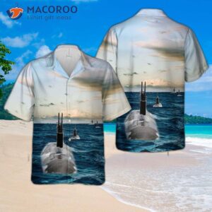 U.s. Navy Submarine “bubblehead” Hawaiian Shirt