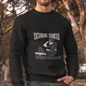 uchiha shisui character in naruto shippuden shirt sweatshirt