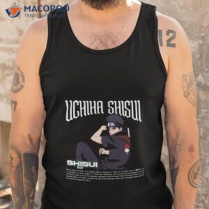 uchiha shisui character in naruto shippuden shirt tank top