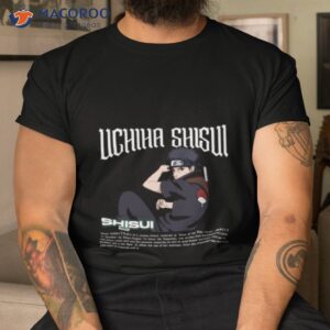 uchiha shisui character in naruto shippuden shirt tshirt