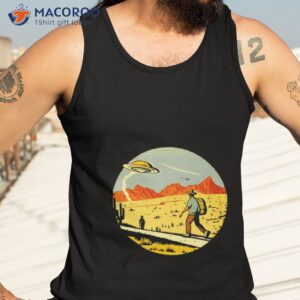 ufo abduction vintage ufology shirt tank top 3