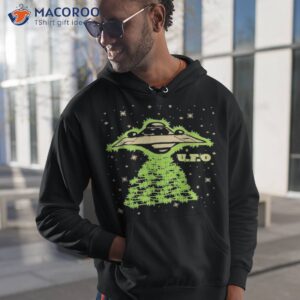ufo in space shirt hoodie 1