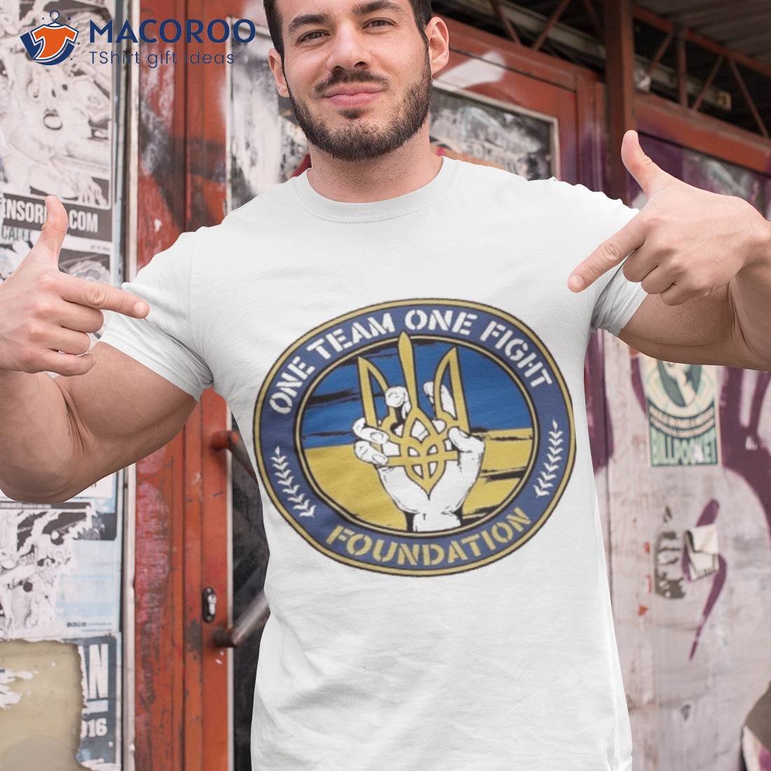 Ukraine One Team One Fight Foundation Shirt Ukraine One Team One Fight Foundation Shirt