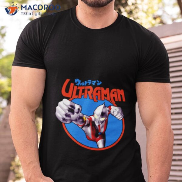 Ultraman Black Print Japanese Anime Shirt