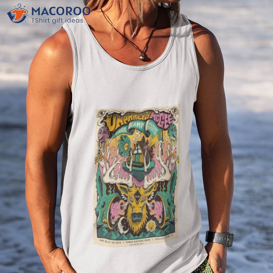 Umphrey’s Mcgee Chillicothe, Il Summer Camp Music Festival 2023 tanktop