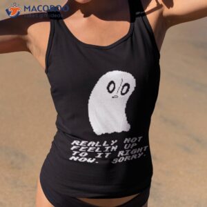 undertale quote of a ghost shirt tank top 2 1