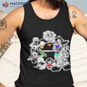 undertales characters design shirt tank top 3