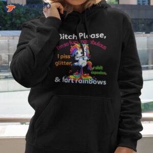 unicorn bitch please im so fucking fabulous and fart rainbows shirt hoodie 2