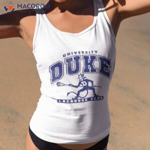 university duke lacrosse club 2023 shirt tank top 2
