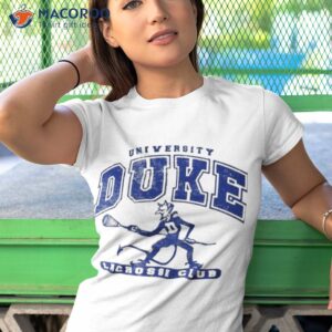 University Duke Lacrosse Club 2023 Shirt 3 university duke lacrosse club 2023 shirt tshirt 1