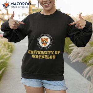 university of waterloo logo shirt sweatshirt