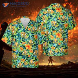 Us Army I Corps Unit Crest Hawaiian Shirt