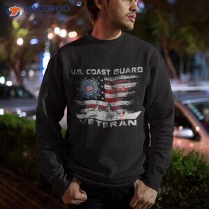 us coast guard veteran t shirt vintage flag tees sweatshirt