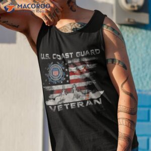 us coast guard veteran t shirt vintage flag tees tank top 1