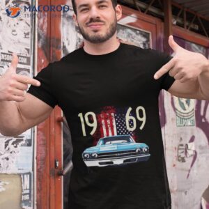 us flag 1969 chevelle car shirt tshirt 1