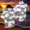 Us Grady-white Boats Canyon Center Console, Fourth Of July Hawaiian Shirt