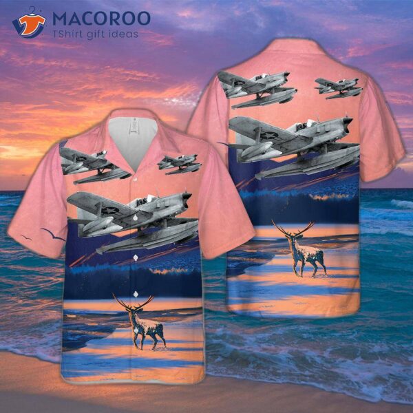 “us Navy Edo Xose-1 Hawaiian Shirt”