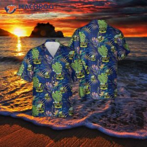 Us Navy Helicopter Sea Combat Squadron Hsc-11 “dragonslayers” Mh-60s Seahawk Hawaiian Shirt