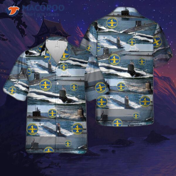 Us Navy Submarine Squadron 1 Subron Hawaiian Shirt