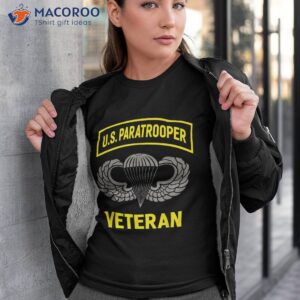 us paratrooper airborne division army veteran shirt tshirt 3