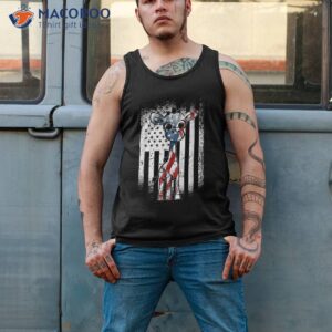 usa flag giraffe 4th of july my independence patriotic shirt tank top 2