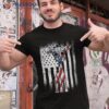 Usa Flag Giraffe 4th Of July My Independence Patriotic Shirt