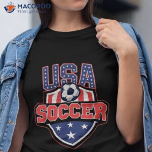 Usa Soccer – American Flag Football Player Shirt